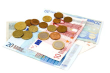 betalen met contant geld